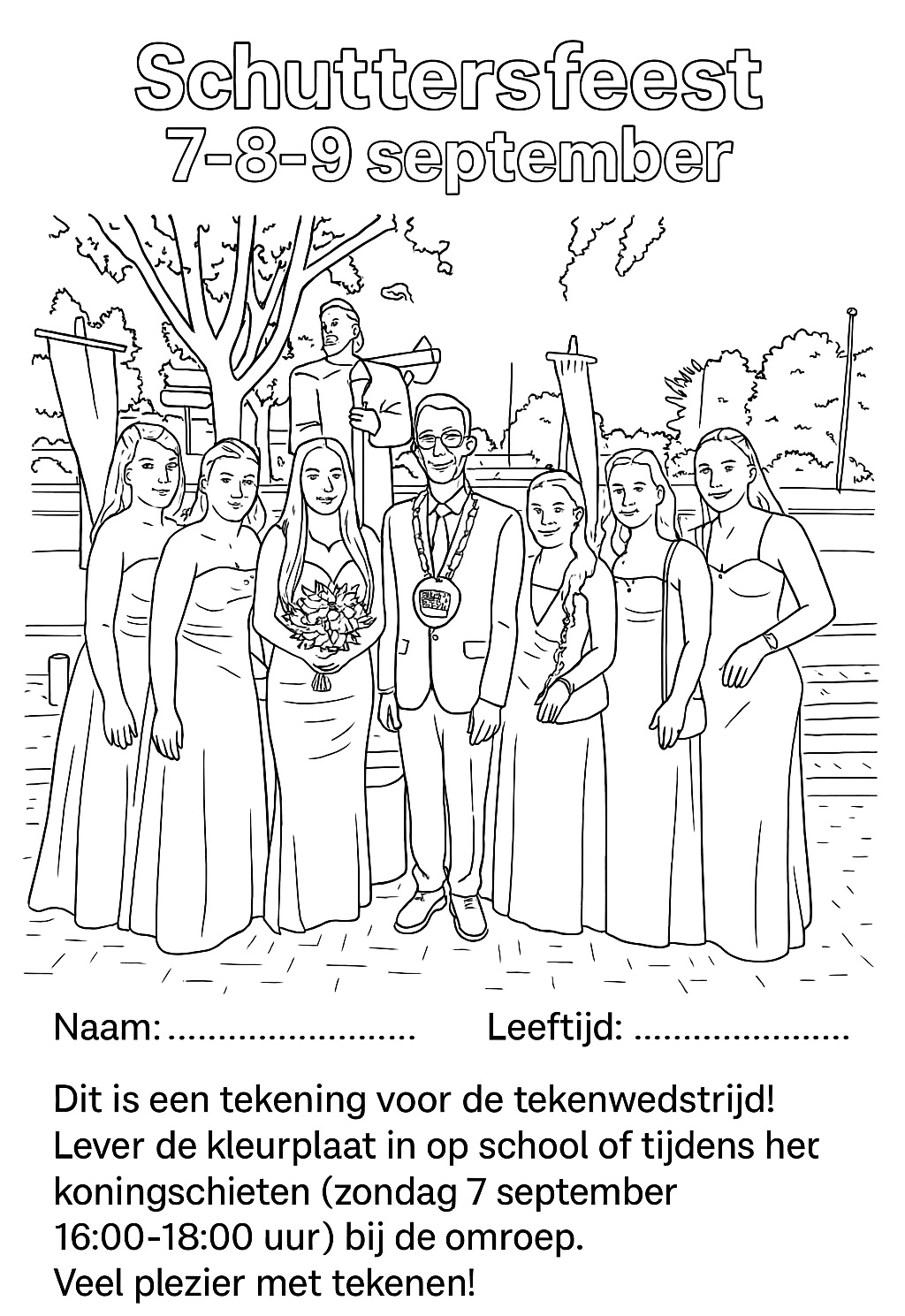 Kleurwedstrijd – Schuttersfeest 2025